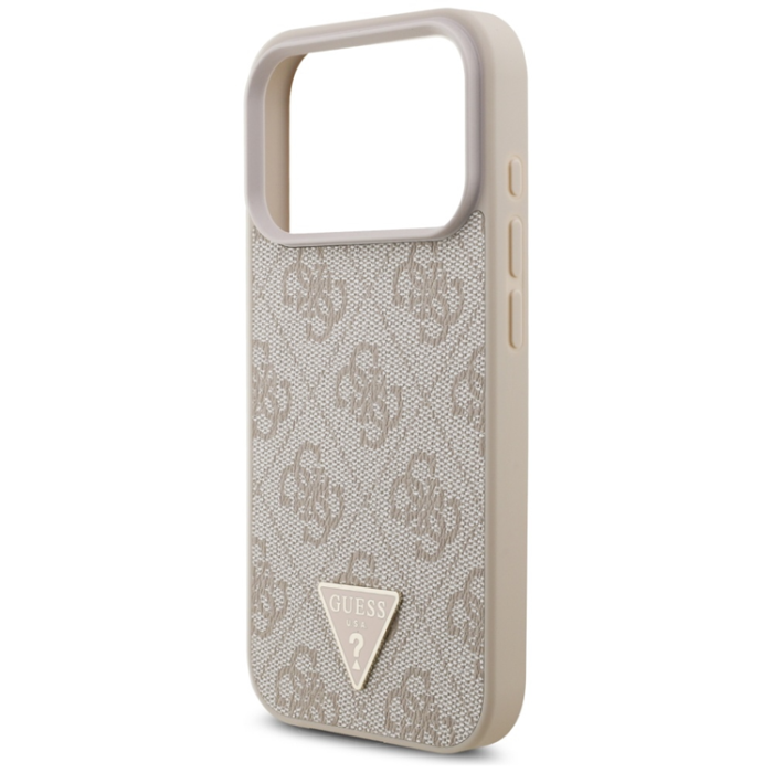 Guess - Guess iPhone 17 Pro Mobilskal MagSafe 4G Strap Triangle Logo