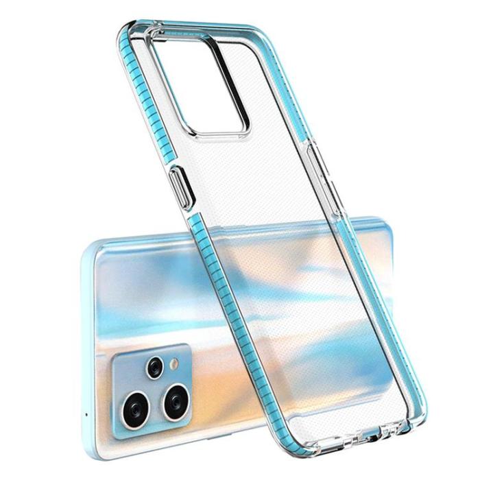 OEM - Realme 9/9 Pro Plus Skal Silicone Med Frame - Svart