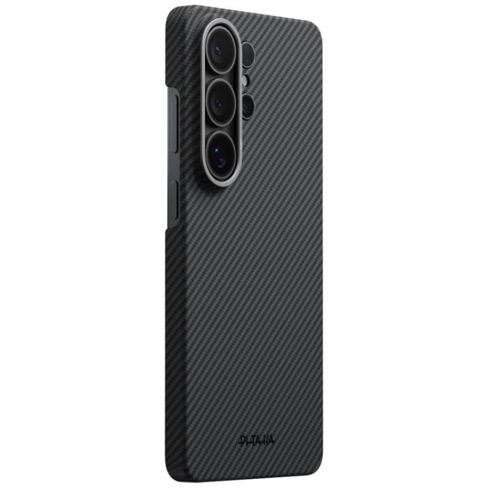 PITAKA - PITAKA Mobilskal För Galaxy S26 Ultra MagSafe Edge - Svart/Grå Twill