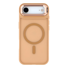 A-One Brand - iPhone Air Mobilskal MagSafe Lins Kickstand - Ökenguld