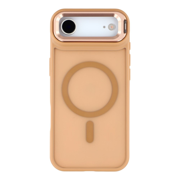 A-One Brand - iPhone Air Mobilskal MagSafe Lins Kickstand - Ökenguld