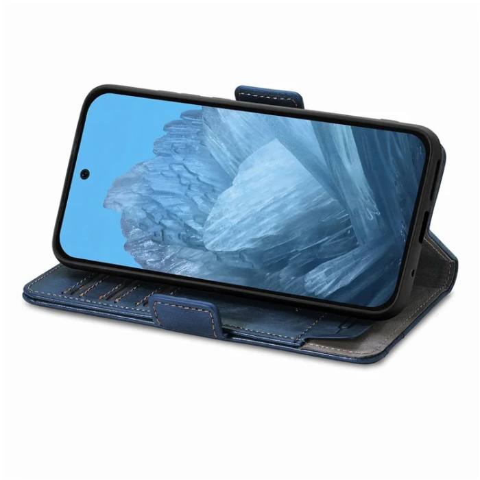 A-One Brand - Google Pixel 10/10 Pro Plånboksfodral Caseneo - Blå