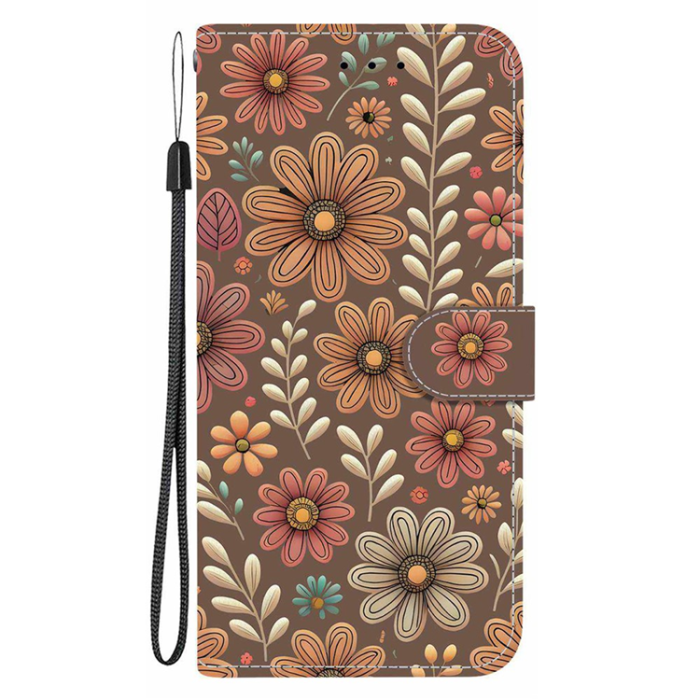 A-One Brand - Sony Xperia 1 VII Plånboksfodral Pattern Printing - Blossom
