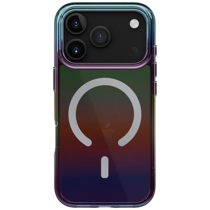 UNIQ - UNIQ iPhone 17 Pro Mobilskal MagSafe Iridescia - Midnattskvarts