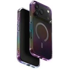 UNIQ - UNIQ iPhone 17 Pro Mobilskal MagSafe Iridescia - Midnattskvarts
