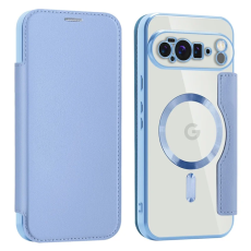 AMORUS - AMORUS Google Pixel 10 Pro XL Plånboksfodral Magsafe RFID - Blå