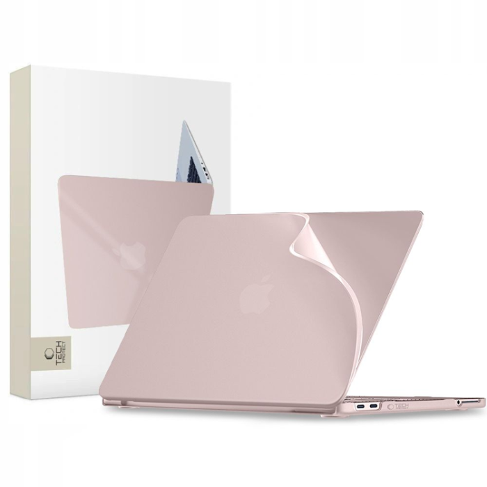 Tech-Protect - Tech-Protect Fodral För Macbook Neo 13 Soft Shell - Matte Blush