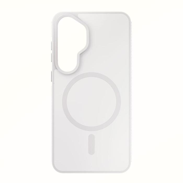 3MK - 3mk Mobilskal För Galaxy S26 Plus MagSafe Smoke - Vit