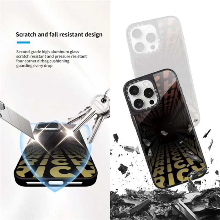 A-One Brand - iPhone 14 Pro Mobilskal MagSafe Aluminium Silikon