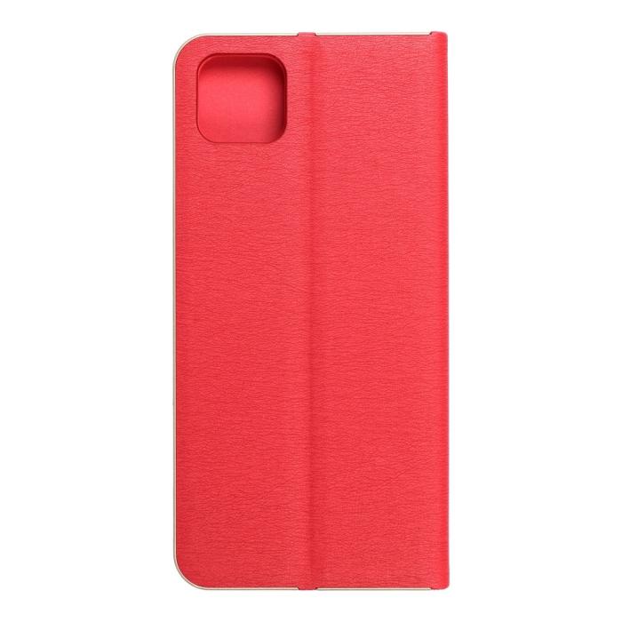 OEM - Forcell LUNA Guld fodral till Samsung Galaxy A22 5G Röd