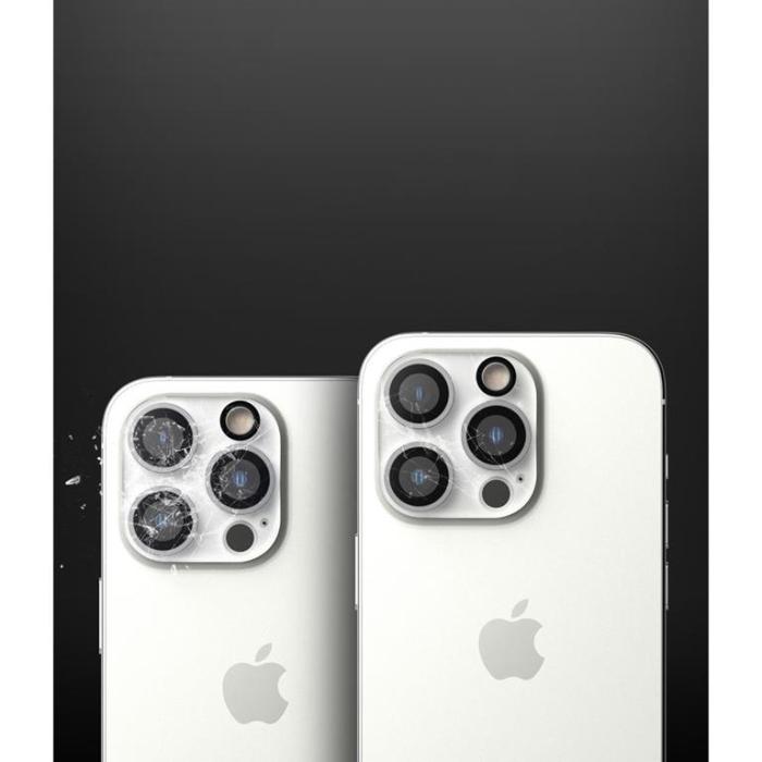 Ringke - Ringke iPhone 14 Pro/Pro Max Kameralinsskydd i Härdat Glas 2-Pack - Clear