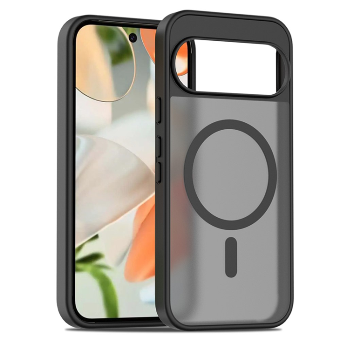 A-One Brand - Google Pixel 10/10 Pro Mobilskal MagSafe Skin Touch - Svart