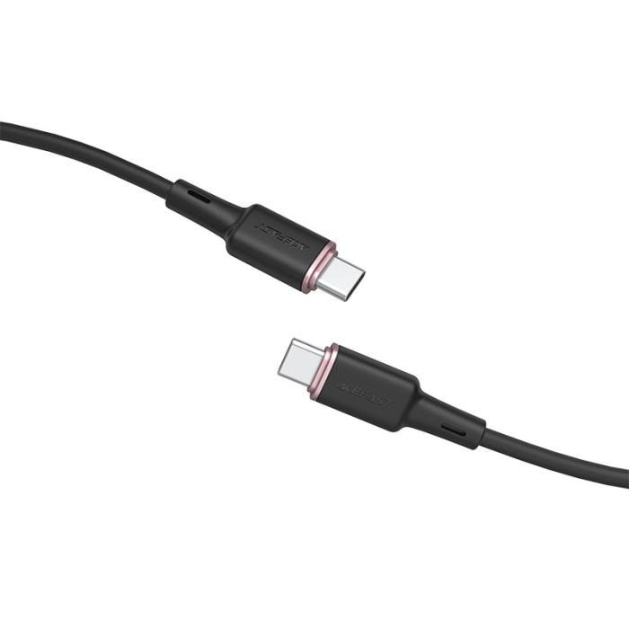 Acefast - Acefast USB-C till USB-C kabel 60W 1.2m - Svart