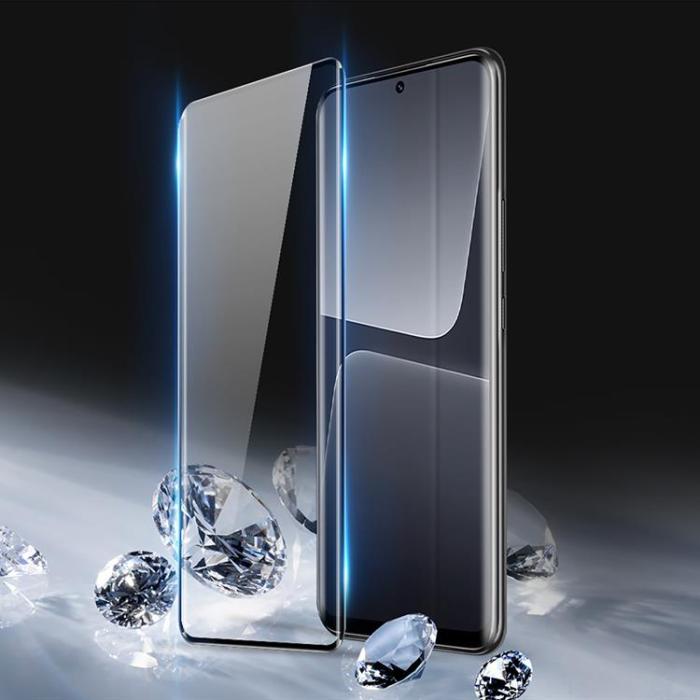 DuxDucis - Dux Ducis Xiaomi 13 Pro Härdat Glas Skärmskydd Curved - Svart