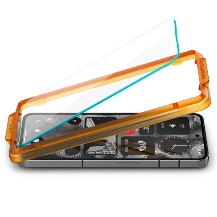 UTGATT - Spigen Nothing Phone 2 Härdat Glas Skärmskydd