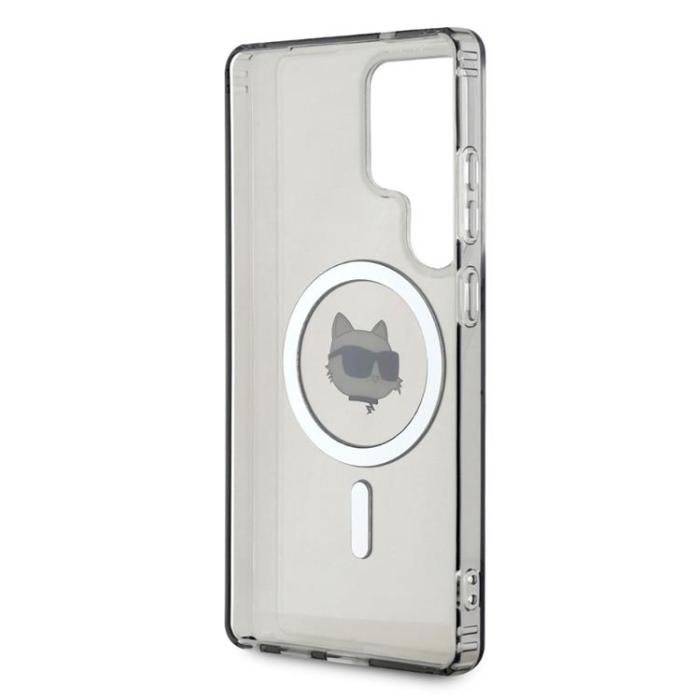 KARL LAGERFELD - Karl Lagerfeld Galaxy S25 Ultra Mobilskal MagSafe Choupette Printed Logo - Svart