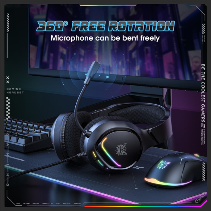 ONIKUMA - ONIKUMA Over-Ear PC Gaming Hörlurar Headset med Mikrofon X31
