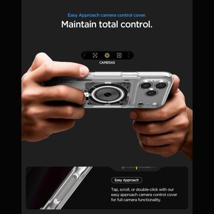 Spigen - Spigen Mobilskal För iPhone 18 Pro/17 Pro Magsafe Ultra Hybrid Neo One