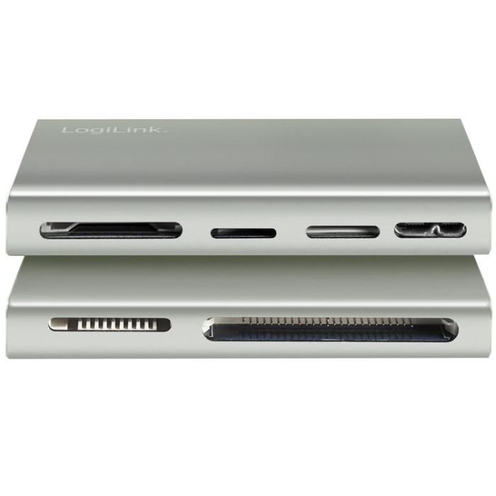 LogiLink - Logilink Minneskortsläsare 5-i-1 USB