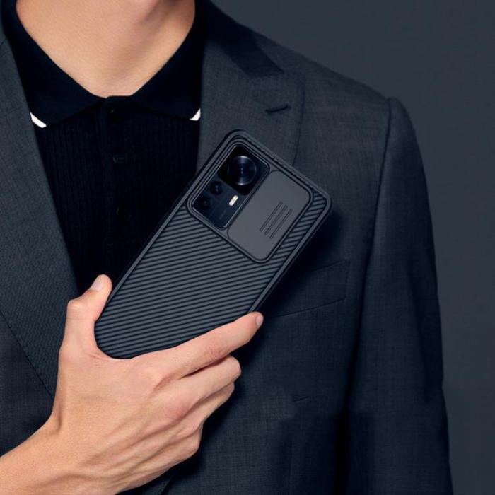 Nillkin - Nillkin Xiaomi 12T Skal Camshield - Svart