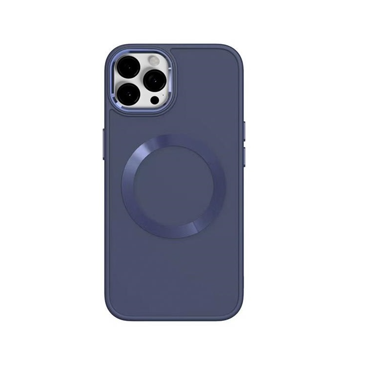 BOOM iPhone 14 Pro Skal Magsafe Liquid Silicone - Blå | 2353 | AlltMobil