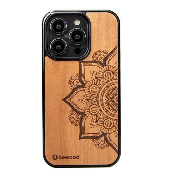Bewood - Bewood iPhone 15 Pro Mobilskal Mandala Applewood