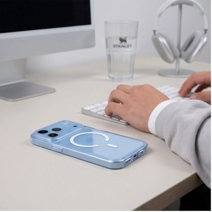 Tech-Protect - Tech-Protect Mobilskal För iPhone 17 Pro Magsafe Magpeak - Clear