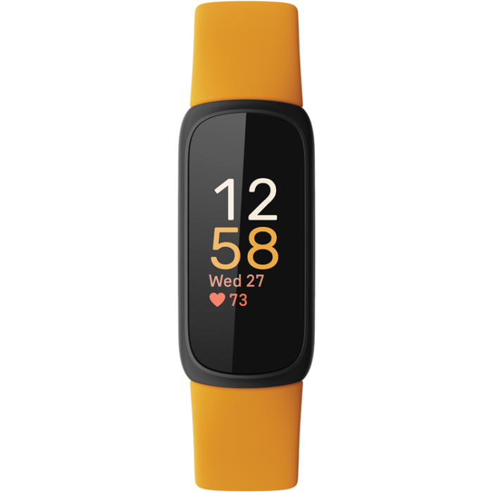 Fitbit - FITBIT Inspire 3, Black/Morning Glow