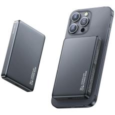 USAMS - USAMS Magnetisk Trådlös Powerbank 10000mAh 20W - Titanium