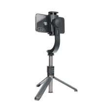 OEM - Combo Selfiestick med Tripod och fjärrkontroll GIMBAL STABILIZER - Svart
