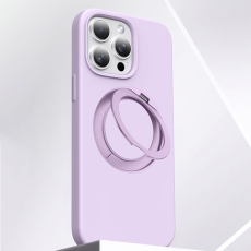 A-One Brand - iPhone 16 Pro Max Mobilskal MagSafe Silikon Roterande