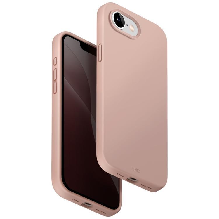 UNIQ iPhone 16e Mobilskal MagSafe Lino - Rosa | 2353 | AlltMobil