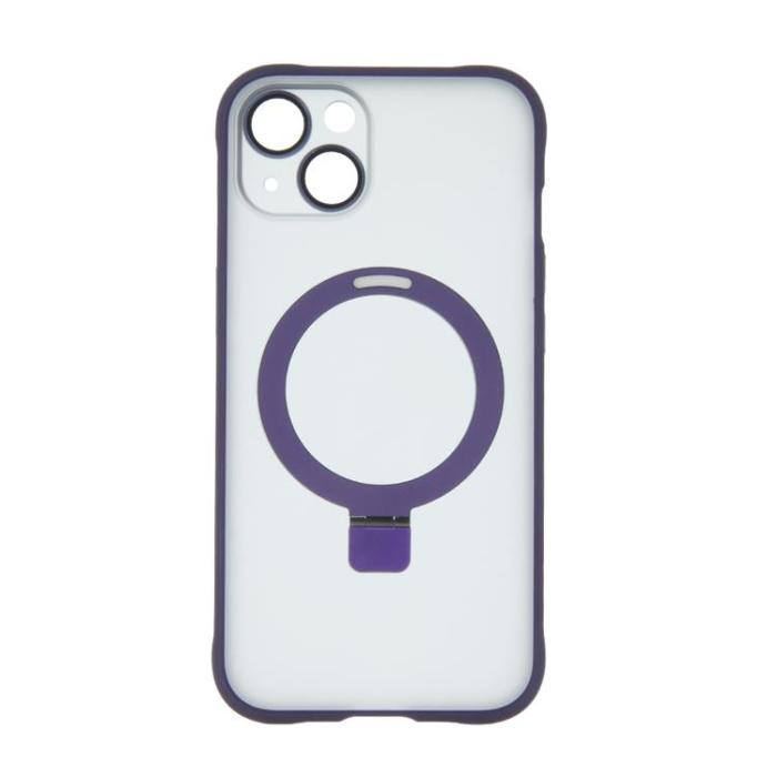 OEM - iPhone 15 Pro Max Mobilskal MagSafe Ring - Lila