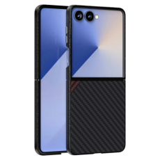 ABEEL - ABEEL Galaxy Z Flip 7 Mobilskal MagSafe Carbon Fiber