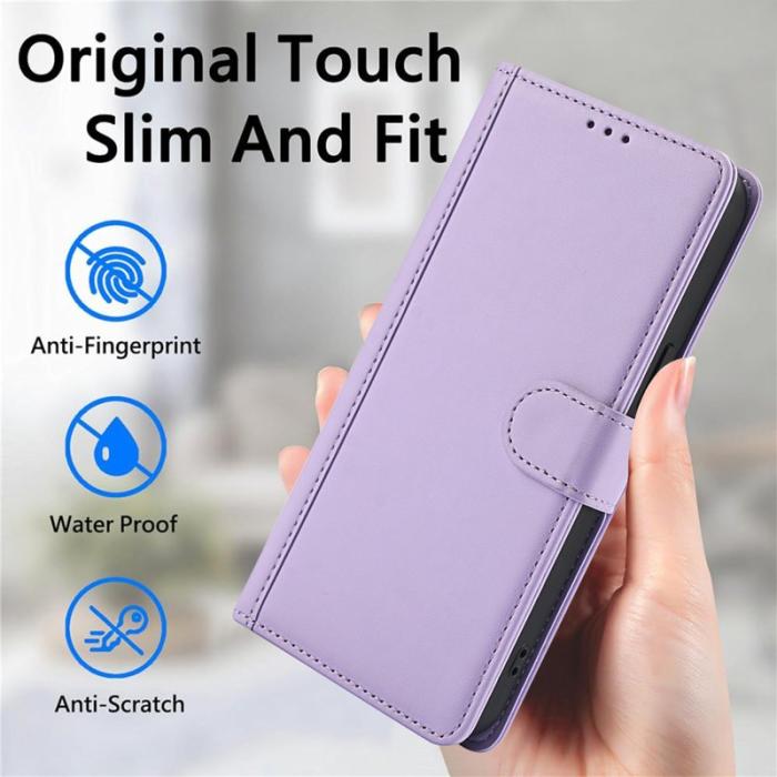 OEM - Plånboksfodral för Samsung Galaxy S26 Konstläder Ställ - Lila