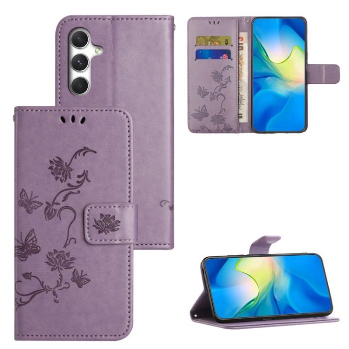 OEM - Plånboksfodral för Samsung Galaxy S26 Konstläder Ställ - Lila