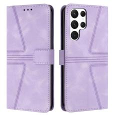 OEM - Pl&aring;nboksfodral f&ouml;r Samsung Galaxy S26 Ultra Konstl&auml;der - Lila
