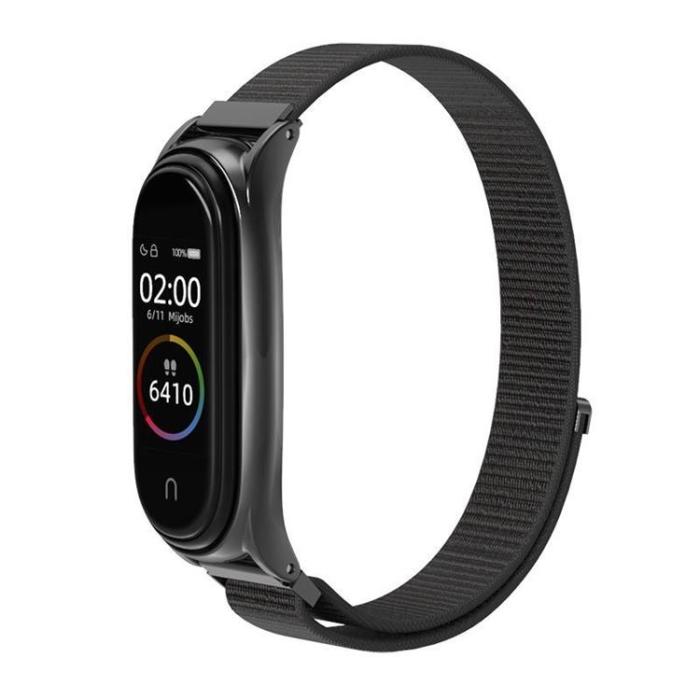 UTGATT1 - Xiaomi Mi Smart Band 7 Strap Nylon - Svart