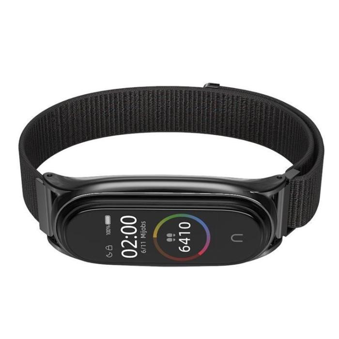 UTGATT1 - Xiaomi Mi Smart Band 7 Strap Nylon - Svart