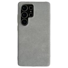 OEM - Mobilskal f&ouml;r Samsung Galaxy S26 Ultra Magnetiskt Konstl&auml;der - Ljusgr&aring;