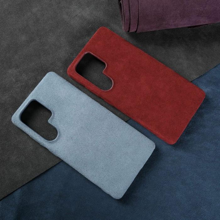 OEM - Mobilskal för Samsung Galaxy S26 Ultra Magnetiskt Konstläder - Lila