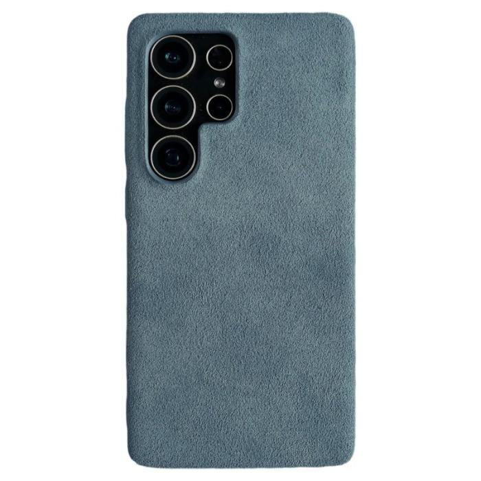 OEM - Mobilskal för Samsung Galaxy S26 Ultra Magnetiskt Konstläder - Ljusblå