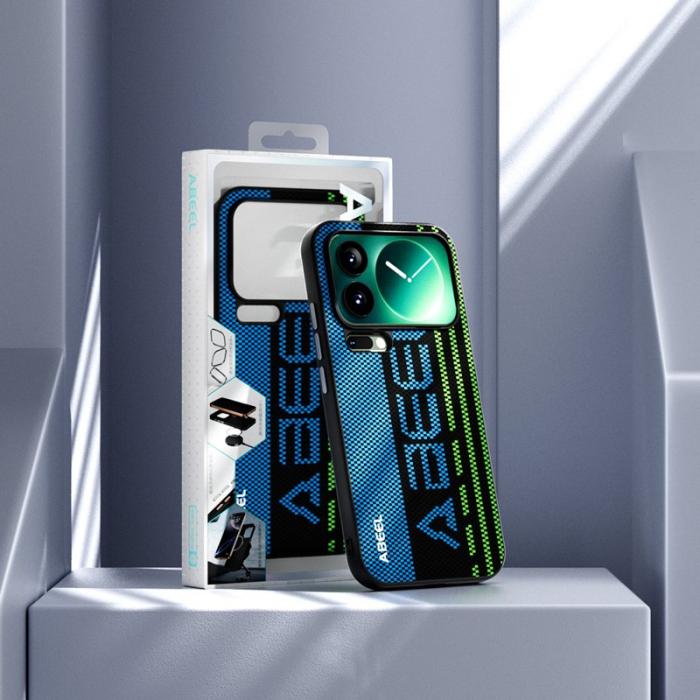 ABEEL - ABEEL Mobilskal till Xiaomi 17 Pro MagSafe Kompatibel Svart TPU PC Läder