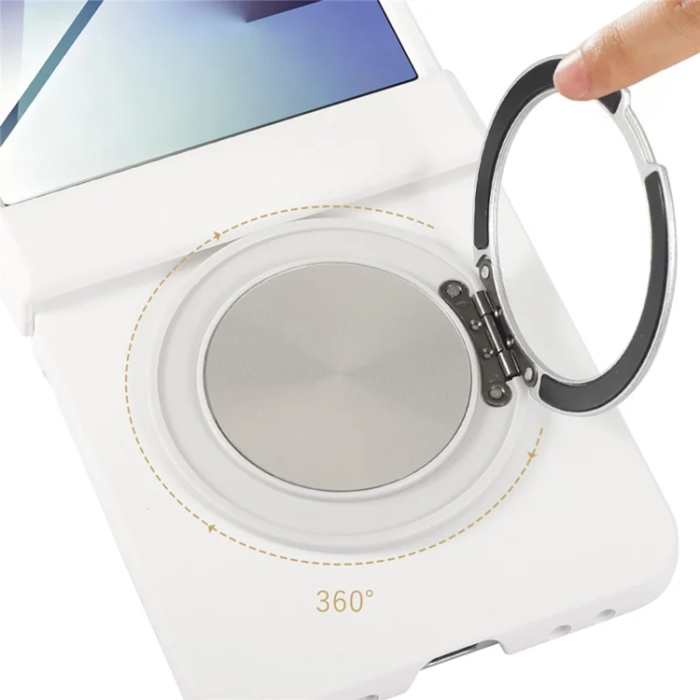 A-One Brand - Galaxy Z Flip 7 5G Mobilskal MagSafe Kickstand Roterande