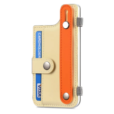 A-One Brand - Korthållare Kickstand PU-läder - Gul
