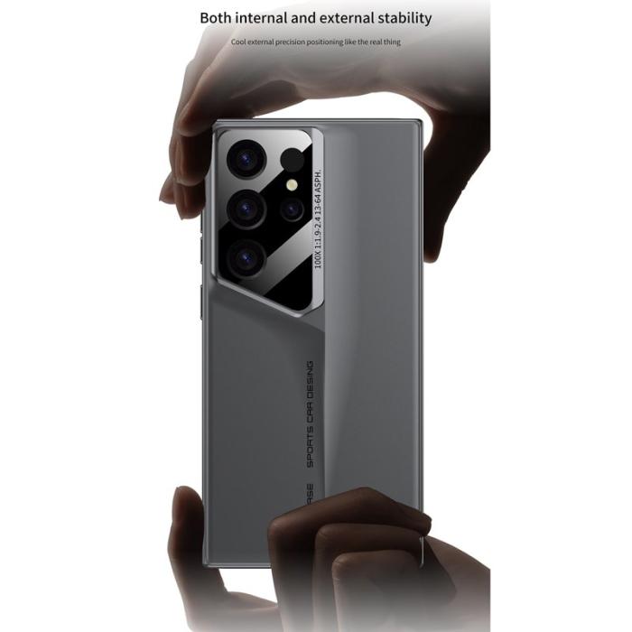 GKK - GKK Samsung Galaxy S24 Ultra Fodral PC Anti-Drop - Grå