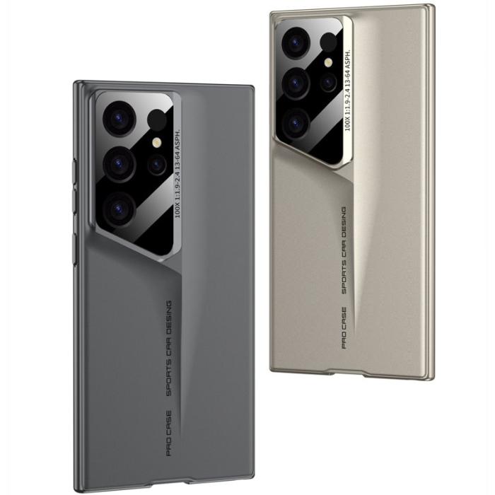 GKK - GKK Samsung Galaxy S24 Ultra Fodral PC Anti-Drop - Grå