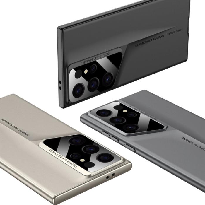GKK - GKK Samsung Galaxy S24 Ultra Fodral PC Anti-Drop - Grå
