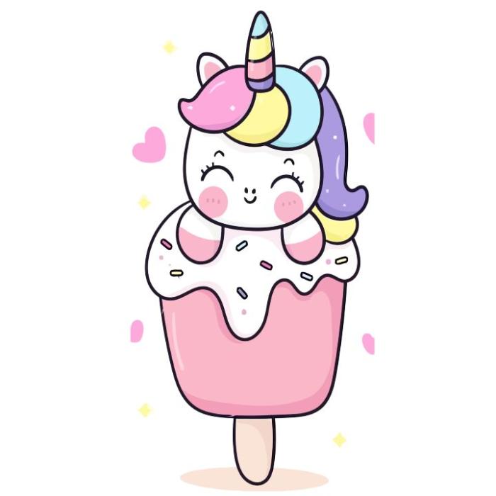 iSecrets - Plånboksfodral till Apple iPhone 13 Pro med Glad enhörning