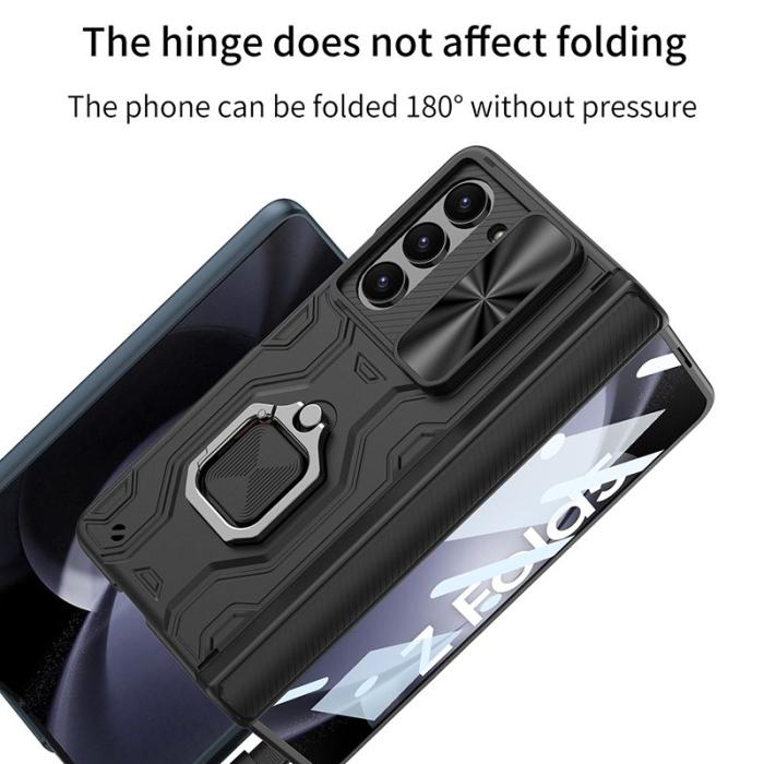 GKK - GKK Samsung Galaxy Z Fold5 Fodral - Hård PC - Blå